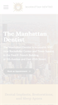 Mobile Screenshot of manhattannydentist.com